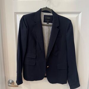 J. Crew Women’s Navy Boyfriend Blazer